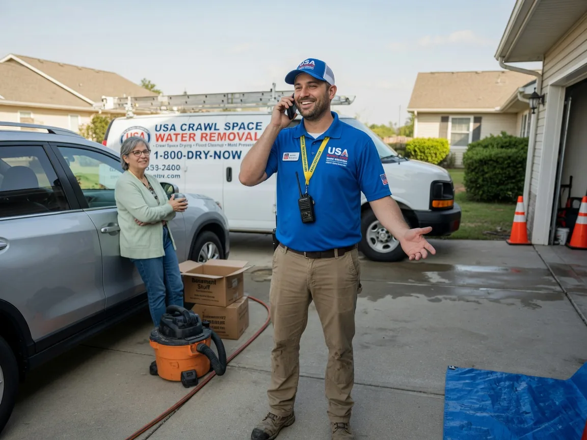 Crawl Space Water Removal Knobel, AR FAQs
